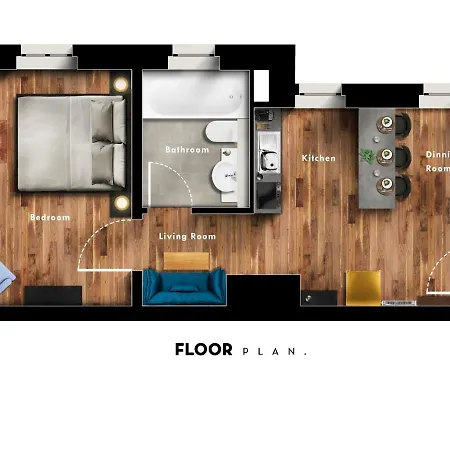 Arbio I Retro In Center Apartamento